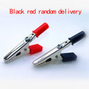 50 x Test Probe Metal Alligator Clips Plastic Handle 50mm Electronics Best