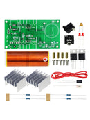 Mini Tesla Coil Plasma Speaker Electronic Kit 15W Kits With Stainless Ball New 1
