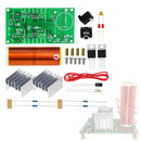 Mini Tesla Coil Plasma Speaker Electronic Kit 15W Kits With Stainless Ball New 1