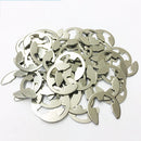 120 Pcs 304 Stainless E-Clip Retaining Circlip Assortment Kit M1.5-M10 Best