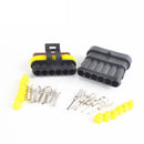 4x Kits 6 Pins Way Car Auto Sealed Waterproof Electrical Wire Connector Plu New
