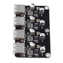 DC 4.5V-32V To 3V-12V 4USB QC3.0 Fast Quick Charging Module Phone Charger New 1x