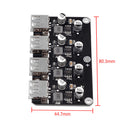 DC 4.5V-32V To 3V-12V 4USB QC3.0 Fast Quick Charging Module Phone Charger New 1x