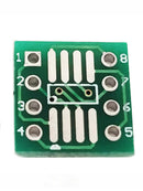 100 x 8 Pin SMD to DIP Adapter Board SSOP8 0.65/1.27mm Patch To Inline New Best