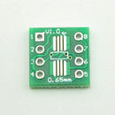 100 x 8 Pin SMD to DIP Adapter Board SSOP8 0.65/1.27mm Patch To Inline New Best