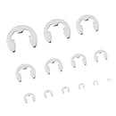 515x  M1.5~M10 Car 304 Stainless Steel E-Clip Retaining Circlip Assortment Best