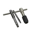 Hand Tap Set Screw Thread Taps T-Wrench Reamer M6-M12 Twist Drill Bit 5 x Best