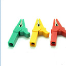 10pcs Alligator Crocodile Test Clip Clamp For Multimeter Tester Probe Random New