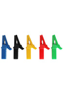 10pcs Alligator Crocodile Test Clip Clamp For Multimeter Tester Probe Random New