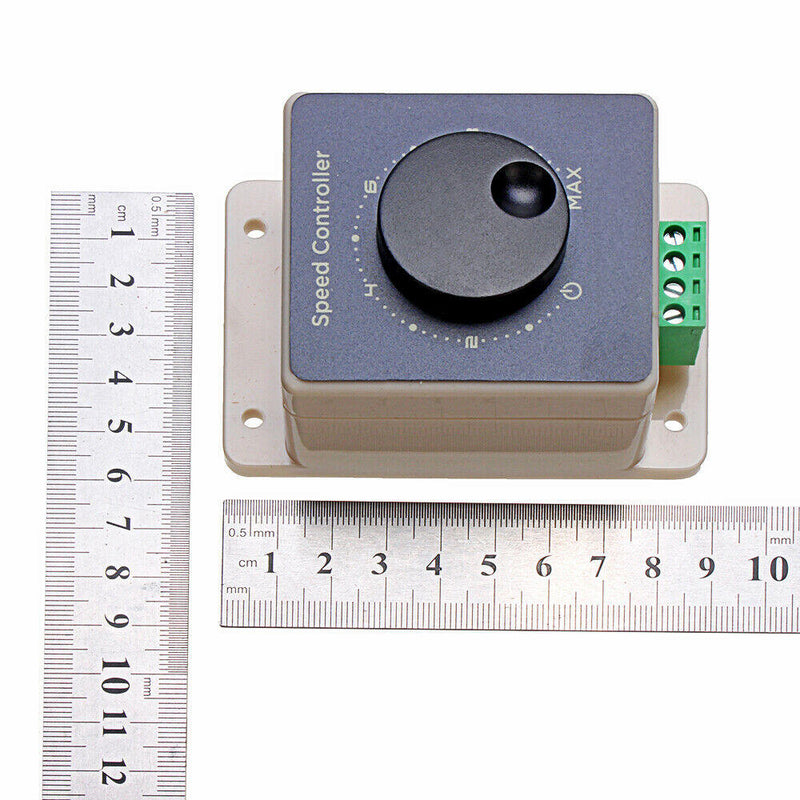 1 x 20A DC Motor Adjustable Speed Controller PWM Speed Regulator with Switch Hot