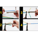 Automatic Electrician Wire Twisting Tool Wire Cable Stripping Twister Connector