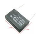 10Pcs Black Plastic CBB61 Start Capacitor 3.7*1.2* 2.2cm Newest Useful