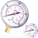 0-200 psi 0-11bar Hydraulic Pressure Gauge 40mm Dial Meter asd tdf
