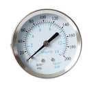 1 pc Y60 Axial Pressure Gauge 0-14kg / cm 0-200psi Water Pressure Gauge New