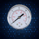 0-15 psi 0-1 bar Hydraulic Water Pressure Gauge 40mm Dial Meter 1/8" BSPT New