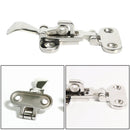 Marine Stainless Steel Locker Hatch Anti-Rattle Latch Fastener Deck Hinge Fit M5