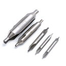10pcs Combined HSS Center Drill Countersink Bit Lathe Mill Tackle Tool Kit Set