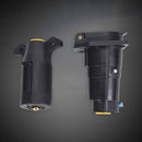 7-Way 7 Pin Round Trailer Connector Male + Female RV Plug Blade Socket Adapter
