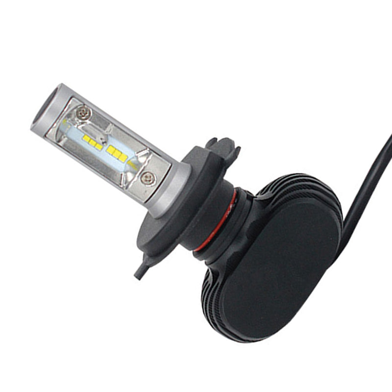 1 x H4 Auto Car Truck LED Headlight Kit Hi/Low Beam Fog Bulbs White Light New