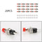 20pcs Red Mini Lockless Momentary ON/OFF Push Button Switch 7mm PBS-110  nlan