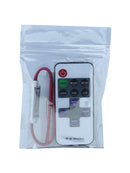 DC 5V-24V Mini RF Wireless Remote 11 Keys Led Dimmer Controller For Single Color