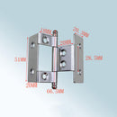 4X Four Fold Bend Hinges Wrap Cabinet Door Hinge Hardware Iron + Hanging Chrome