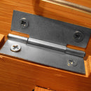 4X Four Fold Bend Hinges Wrap Cabinet Door Hinge Hardware Iron + Hanging Chrome