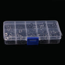 180 Pcs 10 Value Tactile Push Button Switch Micro-Momentary Tact Assorted Kit