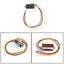 4x Mini 0.28" LED Digital Voltmeter 3-Wire Voltage Tester Gauge New