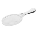 5.5inch Extra Large Handheld LED Magnifier 2X 4X 25X Magnifying Glass Loop Loupe