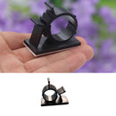 100pcs Self Adhesive Cable Clips Wire Holder Cord Organizer Fixed Clamps for Car
