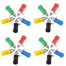 20 X 4mm Banana Plug Socket Connector Binding Post for Amplifier Speaker New