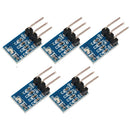 5 Pieces DC 5V to 3.3V Step-Down Power Supply Modules AMS1117-3.3 800MA LDO