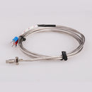 Stainless Steel RTD PT100 Temperature Sensor Thermocouple with 0.5m Cable 3Wires