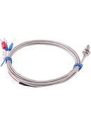 Stainless Steel RTD PT100 Temperature Sensor Thermocouple with 0.5m Cable 3Wires