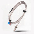 Stainless Steel RTD PT100 Temperature Sensor Thermocouple with 0.5m Cable 3Wires