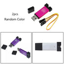 2pcs ST-Link V2 Programming Unit Mini STM8 STM32 Emulator Downloader M89 New