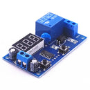 Digital 12 V LED Display Timer Automation Delay Relay Programmable Module Switch