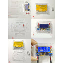 DC-DC Adjustable Step Down Power Supply Push-button Module with LCD Display