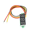 2pcs Hot 0-100V Red LED 3-Digital Display Voltage Voltmeter Panel Motor Best