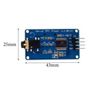YX5300 MP3 Music Player Module UART TTL Serial for MP3/WAV Micro SD/SDHC Card