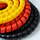8mm 2m Pipe Cable Organizer Line Wire Cover Protection Spiral Winding Anti-break