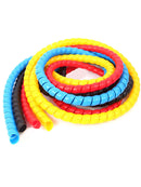 8mm 2m Pipe Cable Organizer Line Wire Cover Protection Spiral Winding Anti-break