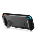 For Nintendo Switch Console Joy-Con Silicone Case Soft Grip Cover 4 Card Holder