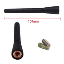 Universal 4inch 10cm Car AM/FM Antenna Aerial Mast Black for VW Audi Mazda BMW