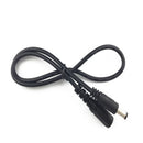 10 * 12V DC Power 5.5x2.1mm Pigtail Male Female Cable Plug For CCTV Camera New