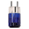 C-037 P-037E Rhodium Plated EUR Schuko AC EU Power Plug IEC Power Connector New