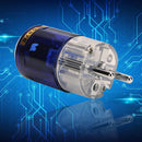 C-037 P-037E Rhodium Plated EUR Schuko AC EU Power Plug IEC Power Connector New