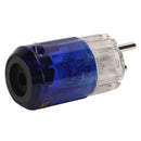 C-037 P-037E Rhodium Plated EUR Schuko AC EU Power Plug IEC Power Connector New