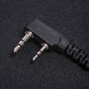 Ear-hook Headset Earphone Earpiece PTT MIC for 2 Pin K Head Walkie Talkie Radio
